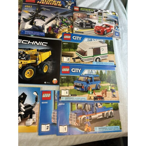 Mixed Lot of 15 Various LEGO Instruction Booklets Manuals Only - Picture 4 of 4